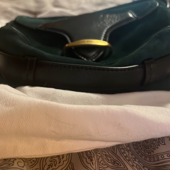 Isabel Marant Green and Black Crossbody Bag - Picture 6 of 6